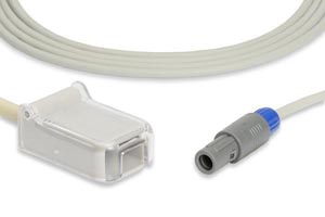 SpO2 Adapter Cable, 220cm, Mindray > Datascope Compatible w/ OEM: 0010-20-42594, TCEO-0116-1722