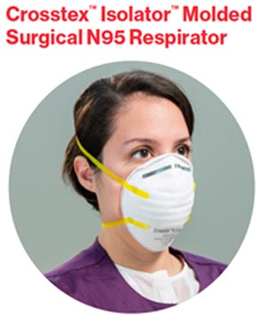 Molded Surgical N95 Respirator, 20/bx, 12 bx/cs (Orders are Non-Cancellable & Non-Returnable)