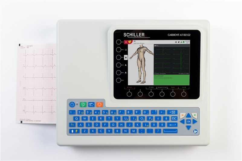 Schiller CARDIOVIT AT-102 G2 EKG w/Interpretation software