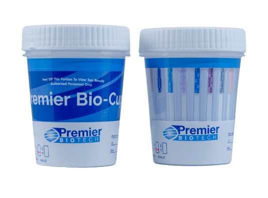 Premier Biotech, Bio-Cup, 14 Drug Panel, 25/bx