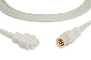 SpO2 Adapter Cable, 7ft, Mindray > Datascope Compatible, Compatible w/ OEM: CB-A400-1004A, B400-1004A, 0012-00-0516-01, 0012-00-0516-02, NXDA100, E04-22, E04-22M, TE1413 (See Vendor Information Page for Freight Terms)`