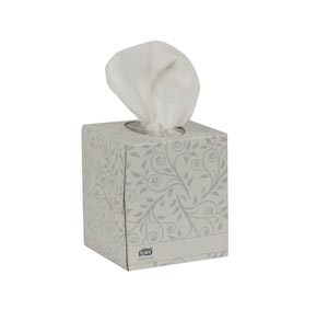 Soft Facial Tissue Cube Box, 2-Ply, Advanced, White, F1, 8" x 8", 94 sht/bx, 36 bx/cs&nbsp;&nbsp;<strong style="color:red">Max weekly quantity allowed: 10</Strong>