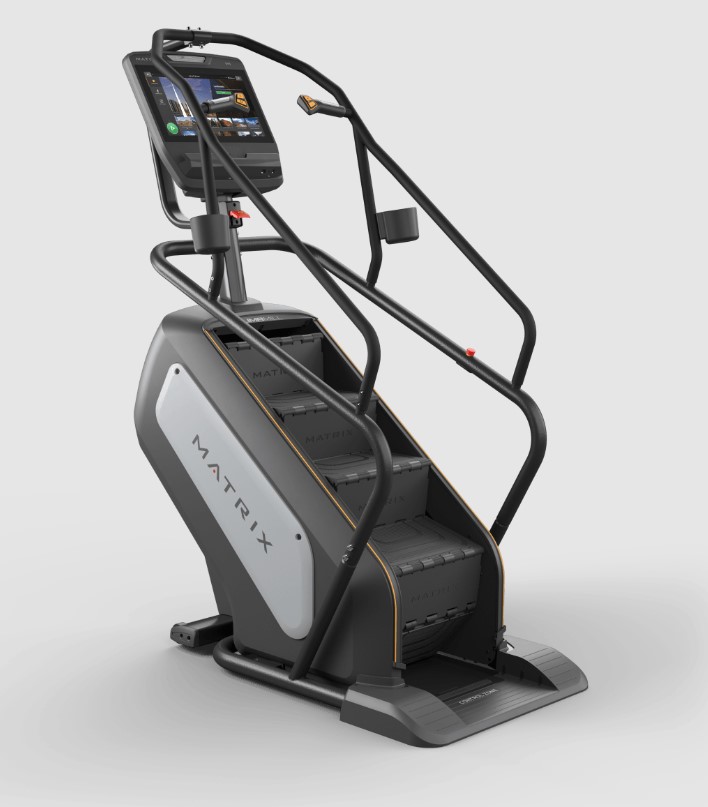 Performance ClimbMill w/TouchXL Console (22" WiFi-enabled Touchscreen LCD), 10" step depth, 8" step height, 10" step-on height, 400 lbs. max weight capacity..