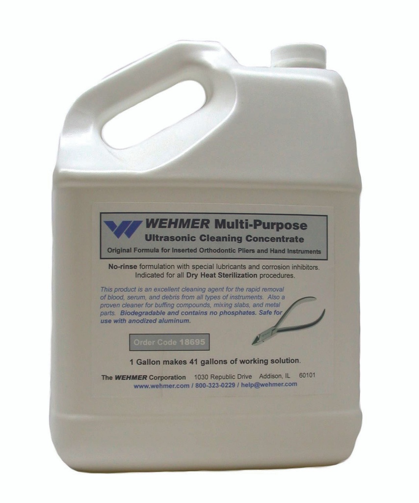 Ultrasonic Cleaning Solution Concentrate - 1 Gallon