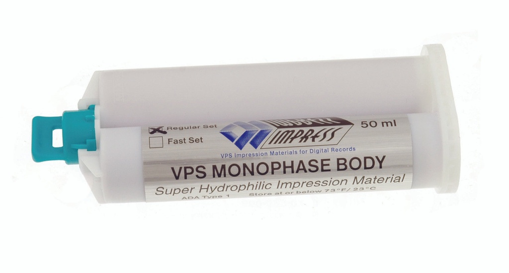 IMPRESS™ VPS Super Hydrophilic Monophase Impression Material Kit