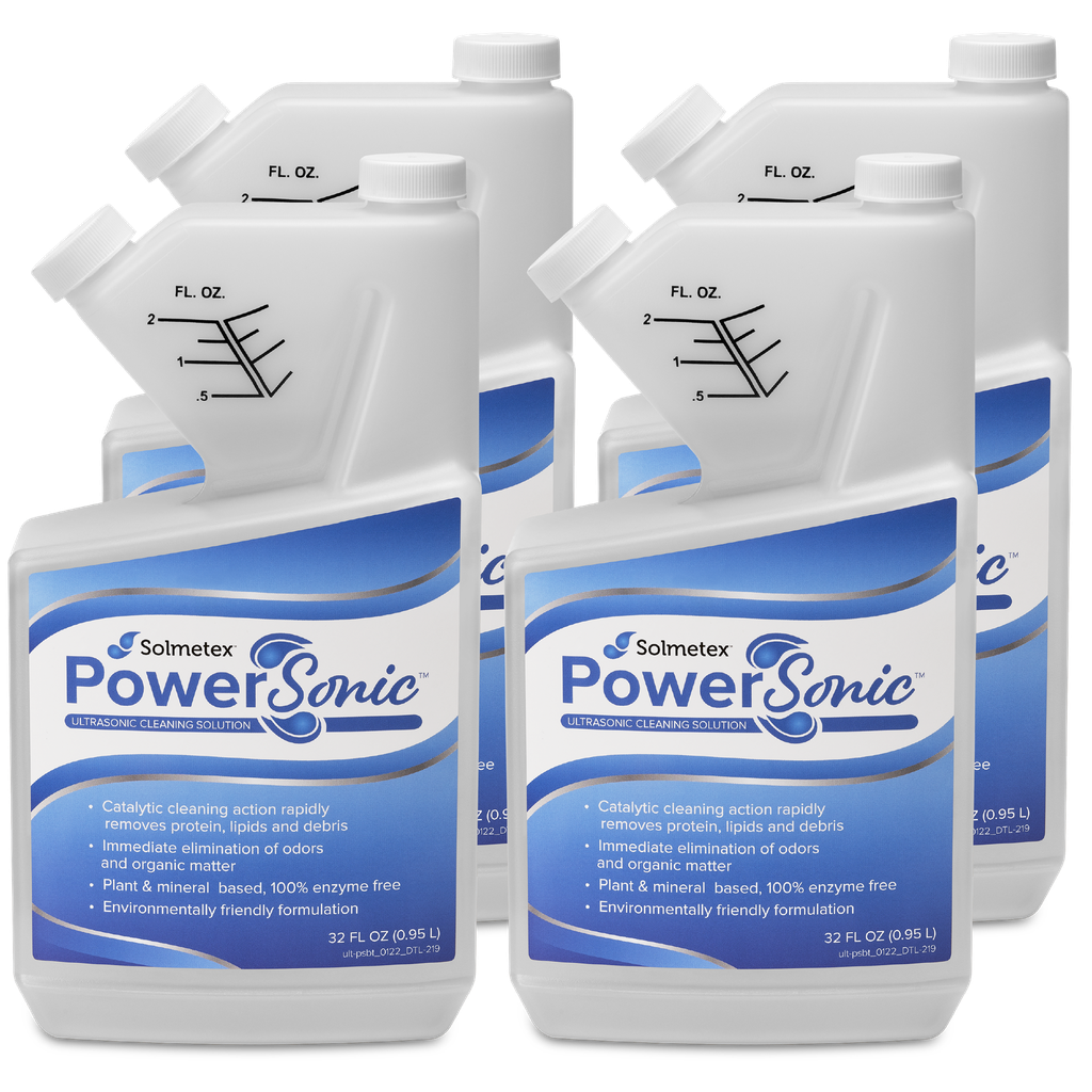 PowerSonic™ Ultrasonic Cleaner (contains four (4) 32 oz. bottles)