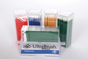 [U1D] Microbrush Ultrabrush Bristle Brush Applicators 1.0 Dispenser Kit