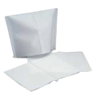 [HC-2001] Mydent Defend Headrest Covers, 10" x 10", Tissue/Poly, White