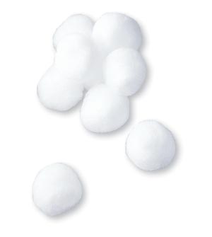 [187124P] Richmond Cotton Ball, Medium, Non-Sterile, 100/bg, Case Lot