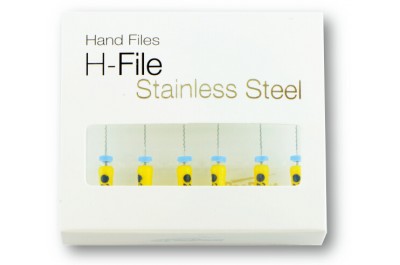 [SHH-15-21] Pac-Dent H Files Stainless Steel Length 21 mm (choose tip)