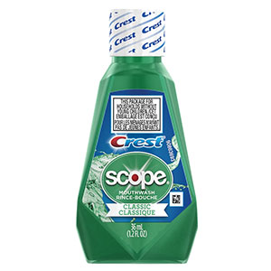 [3700097506] P&G Scope Mouthwash, Classic Original Mint, 36ml, 180/cs