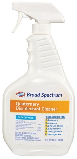 [30649] Healthlink-Clorox Clorox® Broad Spectrum Quaternary Disinfectant Spray Cleaner, 32 oz