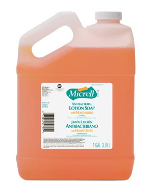 [9755-04] Gojo Micrell® Antibacterial Lotion Soap, Gallon