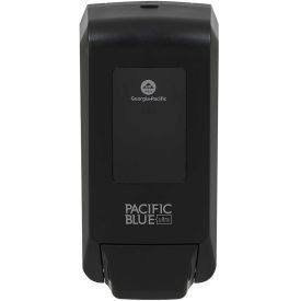 [53057] Georgia-Pacific Pacific Blue Ultra™ Manual Soap & Sanitizer Dispenser, Black