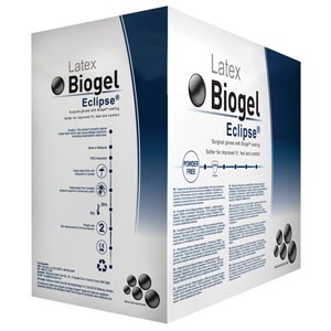 [75290] Molnlycke Biogel® Eclipse® Surgical Glove, Size 9, Sterile, Latex, Powder Free (PF)