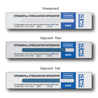 [SSI-1000] Crosstex Steamplus™ Class 5 Integrator Strips, 4"