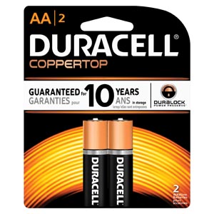 [MN2400B4Z] Duracell® Coppertop® Alkaline Retail Battery With Duralock Power Preserve™ Tech, A
