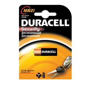 [MN21BPK] Duracell® Coppertop® Alkaline Retail Battery With Duralock Power Preserve™ Tech, 1