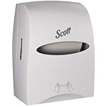 [46254] Kimberly-Clark Scott® Essential Towel Dispenser, Touchless, White, (Fits 02001)
