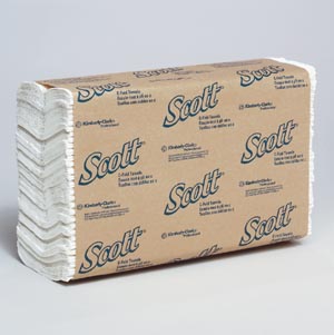 [01510] Kimberly-Clark Scott C-Fold Towels, 1-Ply, 200/pk