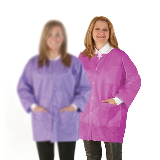 [8116-A] Medicom Safewear™ Hipster Jacket, Poppy Pink, Small