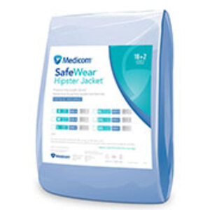 [8107-B] Medicom Safewear™ High Performance Lab Coat, Deep Blue, Medium