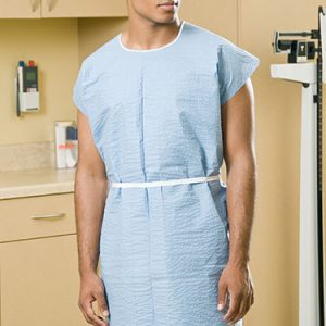 [78187] Graham Medical 360á¸ž Wrap-Around™ Non-Woven Isolation Gown, One Size Fits Most, Yellow