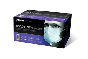 [GCPBLSF] Crosstex Securefit Earloop Mask, Blue