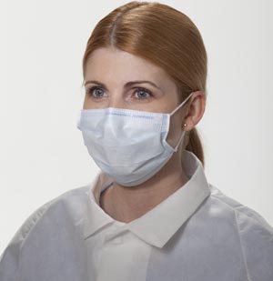 [48207] Halyard Fluidshield™ Fog-Free Surgical Mask, Orange