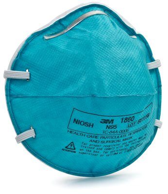 [1860] 3M™ N95 Regular Particulate Respirator Mask Cone Molded