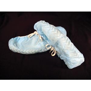 [350E] Dukal Shoe Covers, Economy, Regular, Blue