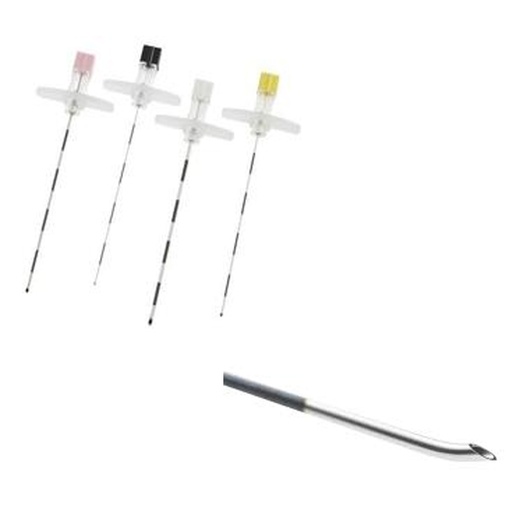 [TU17G601] Myco Reli® Tuohy Point Epidural Needle/Detachable Wing Needle, 17G x 6", Metal Stylet, Viole