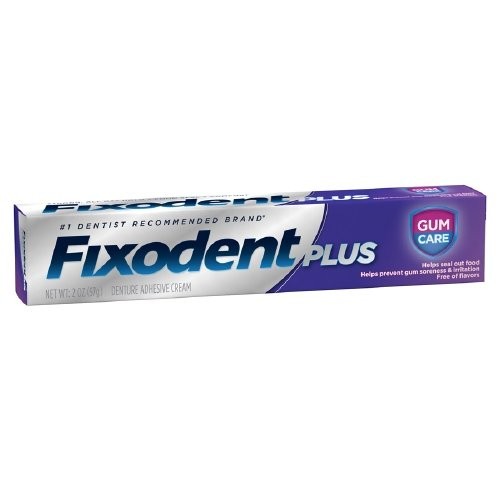 [7666030045] Fixodent Denture Cream, Gum Care, 2.0 oz