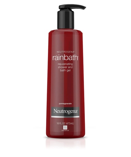 [02916] Johnson & Johnson Neutrogena 16 fl oz Rainbath Pomegranate Refreshing Shower and Bath Gel, 12/Case