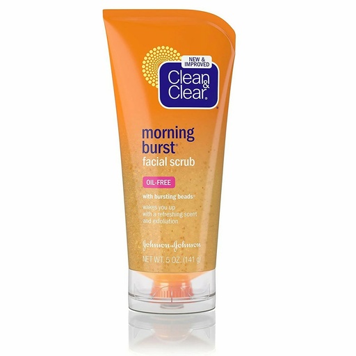 [002366] Johnson & Johnson Clean & Clear 5 oz Morning Burst Facial Scrub, 24/Case