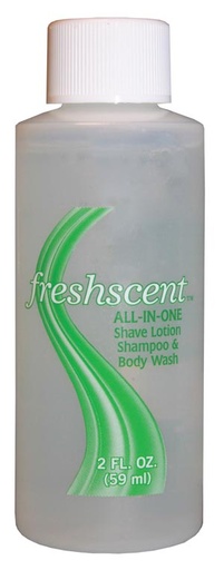 [SSB2] New World Imports Freshscent™ 3-in-1 Shampoo/ Shave Gel/ Body Wash, 2 oz