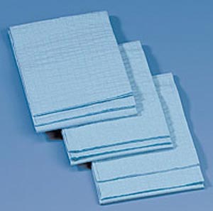 [6710] Busse Kaycel®Towels/Drapes, (O.R.) Utility, Blue, Non-Sterile, 19½" x 23", Absorbent