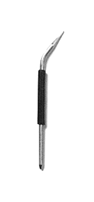 [711B] Conmed Hyfrecator Bipolar Forceps Electrode, Cushing Serrated Tips, Bayonet Style, 7½"