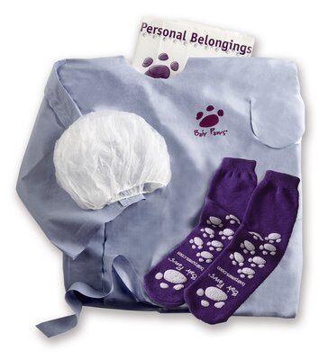 [84001] 3M™ Arizant Bair Paws Warming Gown Kit with Booties, X-Large, 51"L, 20/cs