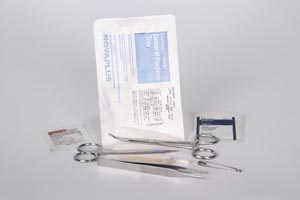 [56683] Medical Action General Purpose Kits: Scissor Iris 4¾ w/ pp (R0648), Safety Pin #3 (S865), Forcep