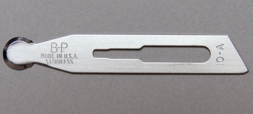 [371700] Aspen Bard-Parker® Special Surgeon's Plastics & Eye Blade, Size 10A, 50/bx, 3 bx/cs