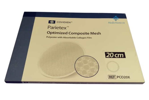 [PCO20X] Medtronic Parietex 20 cm Round Optimized Composite Mesh