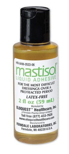 [0523-06] Ferndale Mastisol® Medical Adhesive with Dispenser Cap, 2 oz
