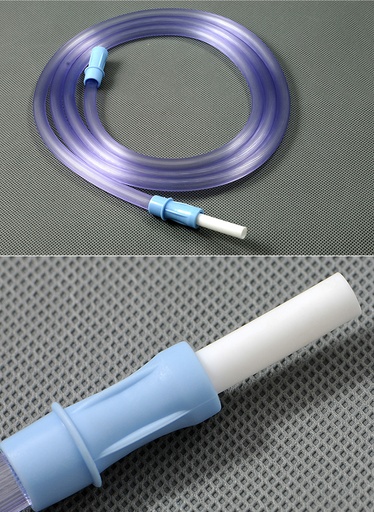 [AS827BM] Amsino Amsure® Suction Connecting Tube, 9/32" x 12", Non-Sterile, Bulk