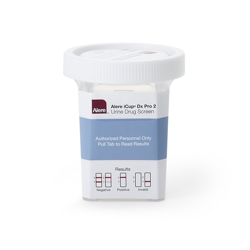 [I-DXP-2107-01] Icup Dx Pro 2 - Drug Test For AMP, BAR, BZO, BUP, COC, OPI 300, OXY, THC (CR/SG/OX)