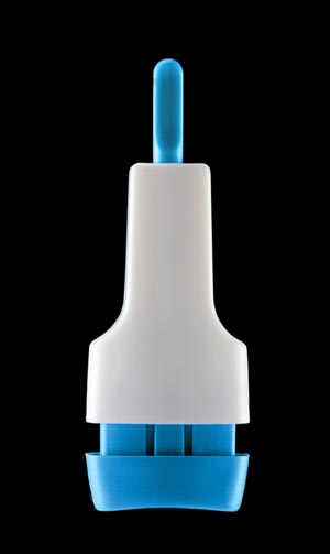 [7156] HTL-Strefa Acti-Lance Safety Lancet, Universal, 23G Needle, 1.8mm Depth, Blue
