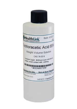[400572] Healthlink Trichloracetic Acid, 85%, 4 oz
