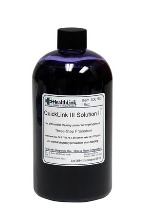 [400180] Healthlink Quicklink III, Solution II, 16 oz