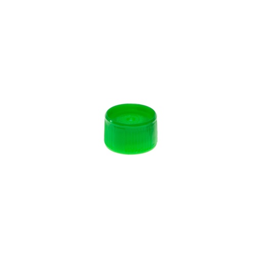[T340GLS] Simport Colored Closure Caps, Lip Seal, Green