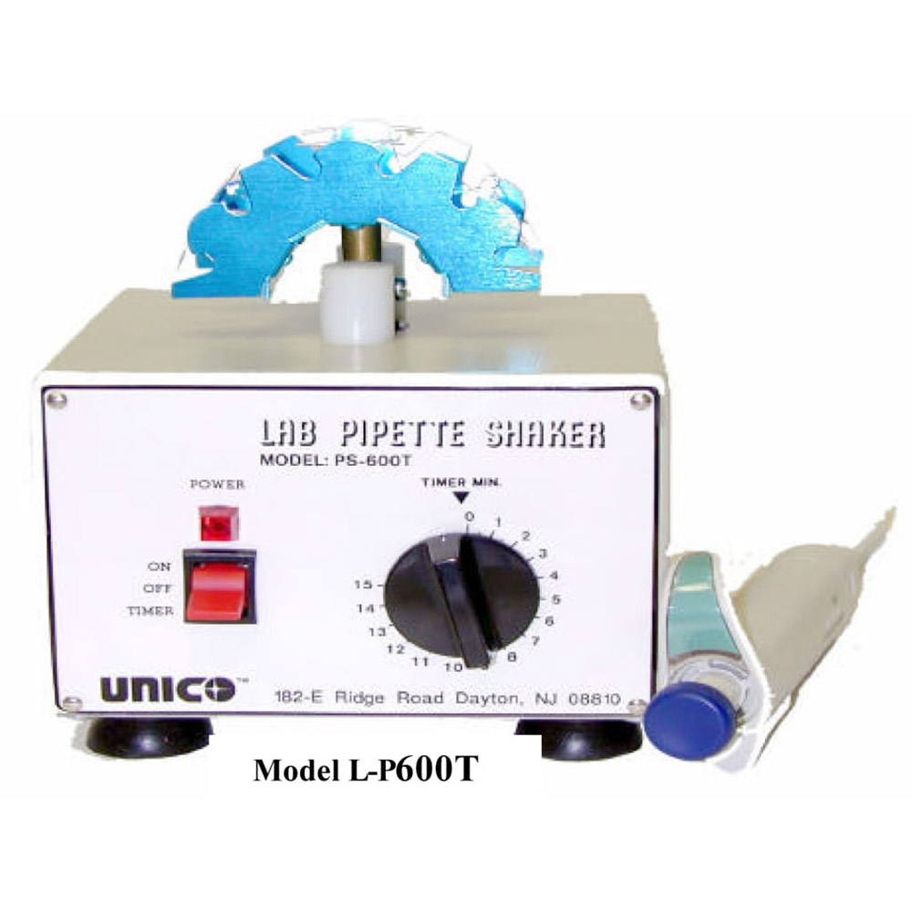 [L-P600T] Unico 6 Position Pipette Shaker, 110V